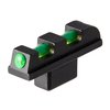 Upgrade your Colt with Marble Arms Cobra/Python Fiber Optic Front Sights for enhanced visibility and precision in targeting, available in vibrant orange or green.