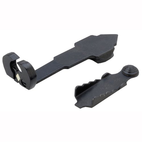 Upgrade your firearm with the Marble Arms #65 Full Buckhorn Shortshank Rearsight, perfect for customizing sight pictures and fitting standard 3/8" dovetails.