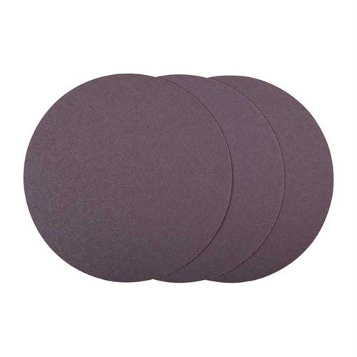 VSM 12" 60 grit sanding discs offer quick grit changes, superior adhesion, and longer life, ideal for metal and wood finishing without clogging.