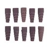 Achieve precision in tight spaces with Merit Abrasive Tapered Rolls, featuring tough aluminum oxide grit on durable cloth backing for maximum efficiency.