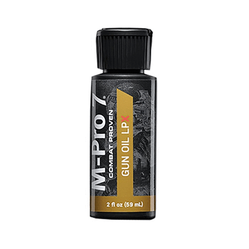 M-PRO 7 LPX Gun Oil offers superior lubrication, corrosion protection, and cleaning additives for extreme conditions, ensuring optimal performance and long-term storage.