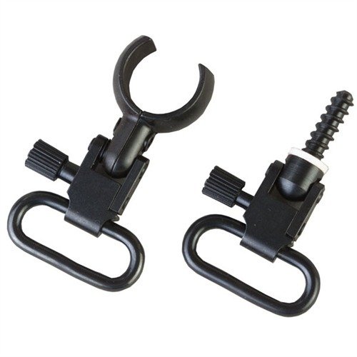 The MAGNUM BAND by Uncle Mikes features split band clamps for secure attachment to magazine tubes or barrels, perfect for Marlin lever actions and shotguns.