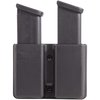 The BLACKHAWK Double Magazine Pouch features individually molded compartments, adjustable retention, and is designed for high capacity 9mm and .40 caliber magazines.