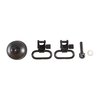 Easily add sling swivels to your Rem 870 shotgun with this no-gunsmithing magazine cap set, featuring a factory-style design and durable steel construction.