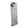Metalform's Colt Mustang .380 magazines are crafted from brushed stainless steel, featuring a welded floorplate and five sight holes, ensuring durability and reliability.