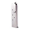 High-quality Metalform 1911 magazines in blued carbon or stainless steel, featuring reliable flat/round followers and robust welded base for enhanced performance.