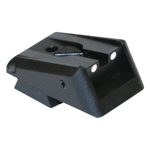 Upgrade your Colt or SW1911 with Novak's CNC-machined, low-profile rear sights featuring adjustable elevation and windage for precise aiming.