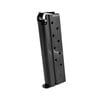 Discover MEC-GAR 1911 magazines, expertly crafted from carbon steel for durability, featuring TIG welded seams and reliable steel followers, available in blue or nickel finishes.