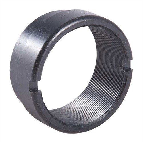 The MOSSBERG ACTION TUBE NUT, 7-3/4" is designed for reliable performance, fitting models 500 A, 590, and 835 "Accu-Mag" for enhanced durability.
