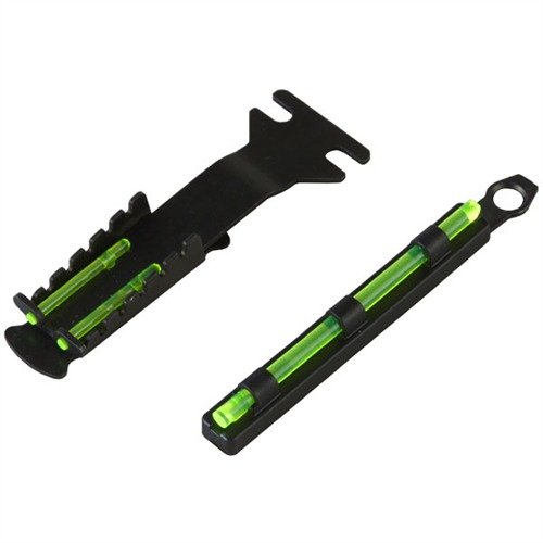 Enhance your shooting accuracy with the TOM BUSTER II SIGHT SET, featuring high visibility for all lighting conditions and a durable steel base for reliable performance.