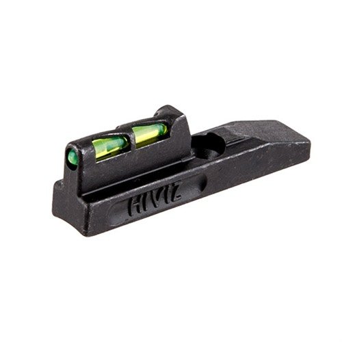 The HIVIZ LITEWAVE front sight offers enhanced durability and light-gathering capability, fitting Ruger® MK II/III and Buckmark pistols with interchangeable LitePipes.