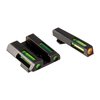 HIVIZ LiteWave H3™ sights offer exceptional visibility in any light with green Tritium and orange ring, ensuring fast target acquisition for Glock models.