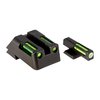 HIVIZ LiteWave H3™ sights feature bright green Tritium and orange ring for fast target acquisition, ensuring visibility in any light with intuitive 3-dot design.