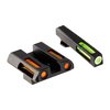 HIVIZ LiteWave H3™ sights offer exceptional visibility in any light, featuring Tritium inserts, swappable LitePipe rods, and a durable steel body for quick target acquisition.