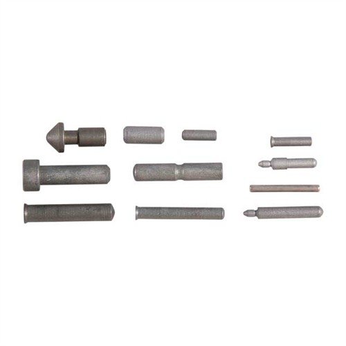 The NOWLIN 1911 PIN SET offers heat-treated, hardened stainless steel pins for durability, ensuring a perfect fit and flawless performance in your 1911 Auto.