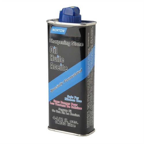 NORTON Honing Oil enhances sharpening efficiency, keeping stones clear of metal particles for optimal performance in honing knives and tools.