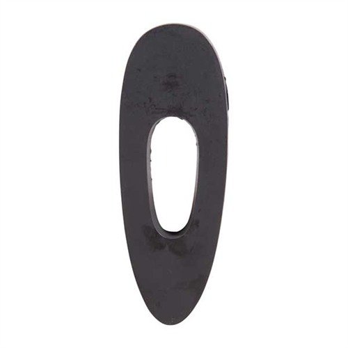 Enhance your rifle or shotgun stock with the NECG 5/16" black rubber spacer, easy to grind and polish for a custom fit, available in various thicknesses.
