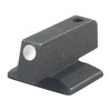 Upgrade your 1911 with Novak's CNC machined steel dovetail front sight featuring a .075" dot for quick target acquisition and snag-free holster draw.