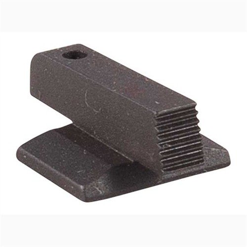 Upgrade your 1911 with Novak's CNC machined steel front sight; snag-free design, glare-reducing serrated face, and easy installation with a 65° x .330" dovetail cutter.
