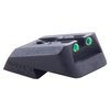 Enhance your Colt 1911 with Novak's Fiber Optic Rear Sights, offering superior light gathering for quick target acquisition in low-light conditions.