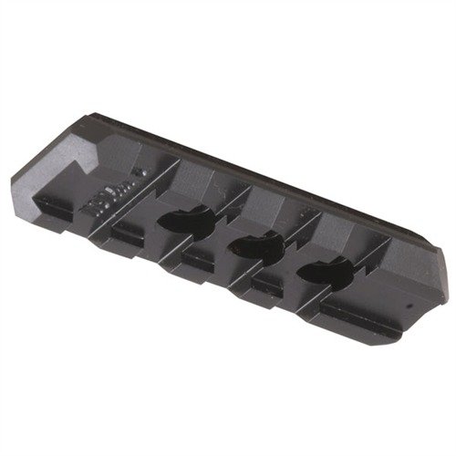 Securely mount tactical lights and lasers on your 1911 with this low-profile Novak rail, designed for easy access and precise aiming.