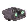 Enhance your Taurus 1911 with Novak's Fiber Optic Rear Sights, offering superior light gathering for quick target acquisition in low-light conditions.