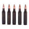 Ensure safe function testing with Genco's inert .243 Winchester dummy rounds, designed to mimic factory specs for reliable magazine feeding and action timing.