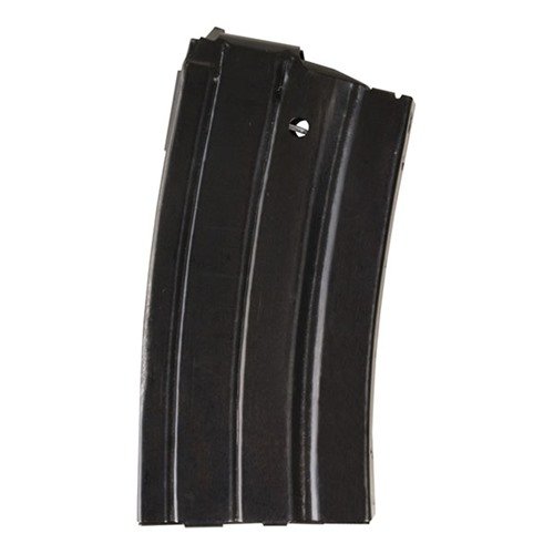 The PRO MAG Ruger Mini-14 magazine features a durable carbon steel body, reliable feeding with a self-lubricating follower, and easy cleaning with a removable base plate.
