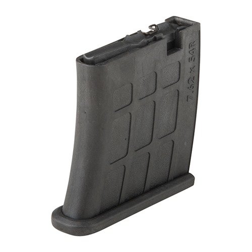 Enhance your Mosin-Nagant with Pro Mag's 5RD magazine, crafted from durable carbon-fiber filled polymer for reliable feeding and function across various models.