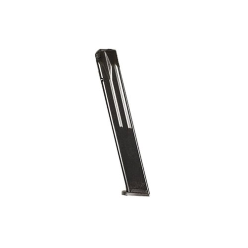 Upgrade your SIG Sauer P320 with the PRO MAG 32RD 9MM Magazine, featuring durable blue steel construction for reliability and enhanced capacity for extended shooting sessions.