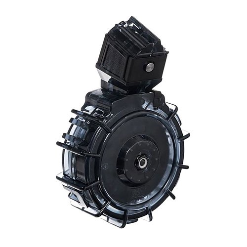 The PRO MAG Ruger 10/22® & Charger® Drum Magazine features a durable polycarbonate body, heat-treated chrome silicone wire spring, and fits perfectly for reliable .22LR performance.
