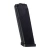 Enhance your Glock 17/19/26 with PRO MAG's 18-round polymer magazine, crafted from durable Zytel, featuring reliable spring pressure and a sleek black finish.