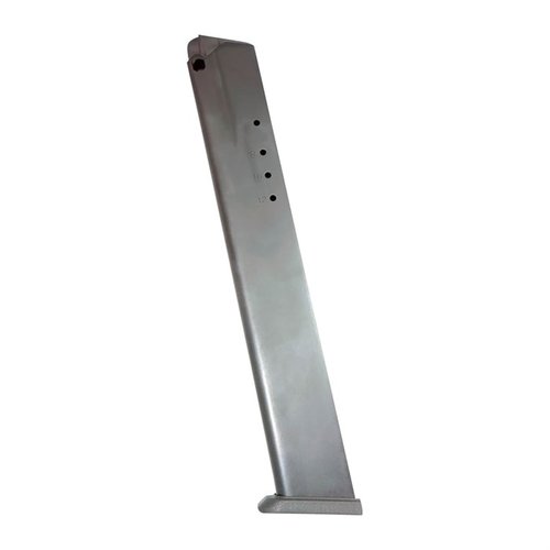 Enhance your training with the PRO MAG Springfield XDM steel magazine, featuring a durable 25-round capacity, heat-treated carbon steel body, and corrosion-resistant finish.