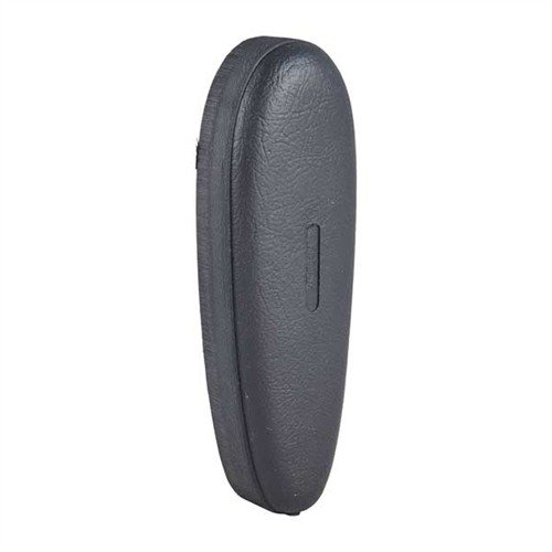 Enhance your fine gun with PACHMAYR's OLD ENGLISH RECOIL PADS, featuring smooth sides, rounded edges, and a solid black base for an elegant finish.