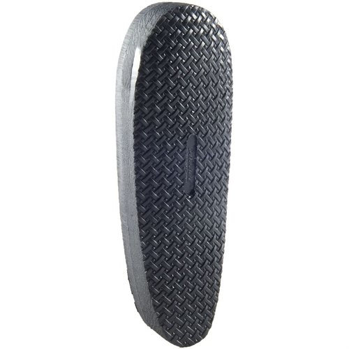 Experience reduced rifle recoil with the D750B Decelerator Recoil Pad, featuring a classic design in solid black and advanced rubber for superior comfort.