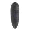 Experience reduced rifle recoil with the D750B Decelerator Recoil Pad, featuring tapered internal ribbing and a classic black design for enhanced comfort.