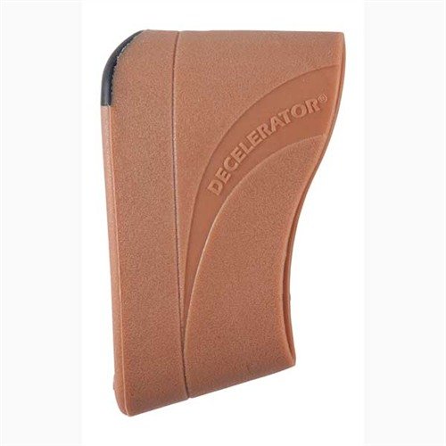 The Pachmayr Decelerator Speed-Mount Slip-On Recoil Pad offers smooth shouldering, excellent recoil cushioning, and a secure fit for all guns, enhancing your shooting experience.