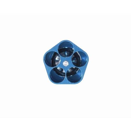 Experience rapid reloading with the Pachmayr Speed Loader for S&W J-Frame, featuring durable all-aluminum construction and a user-friendly twist-release knob.