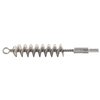The HOPPES Tornado Brush features a non-bristle design for safe cleaning, self-cleaning action, and durable stainless steel construction for rifles and handguns.