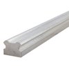 Lightweight 6061 T6 aluminum blank stock, available in Weaver or Picatinny profiles, ready for custom machining to fit most revolver top straps and receivers.