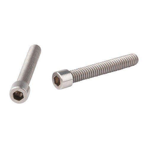 Secure your Ruger® 10-22® barrel with Power Custom Stainless Steel Allen Head Cap Screws, complete with a 5/32" allen wrench for easy installation.