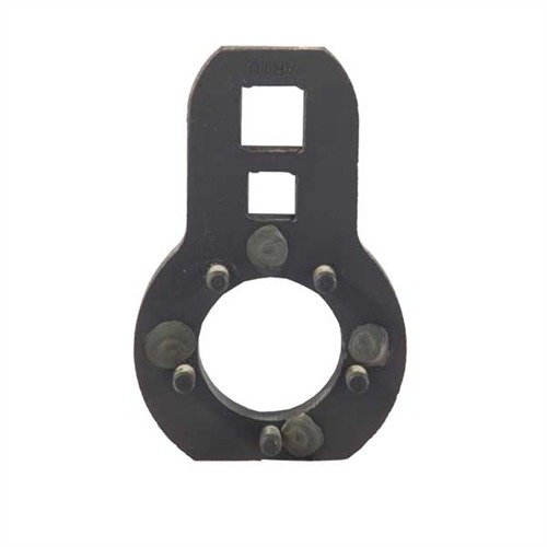 The Precision Reflex AR-10 Barrel Nut Wrench offers robust 1018 steel construction, versatile drive compatibility, and a black oxide finish for durability and performance.