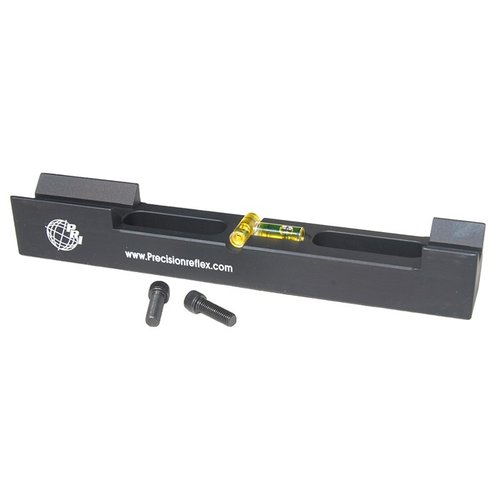 The Precision Reflex Remington 700 Receiver Block securely holds your Remington 700 for light machining, scope attachment, and rough sighting, ensuring stability and precision.