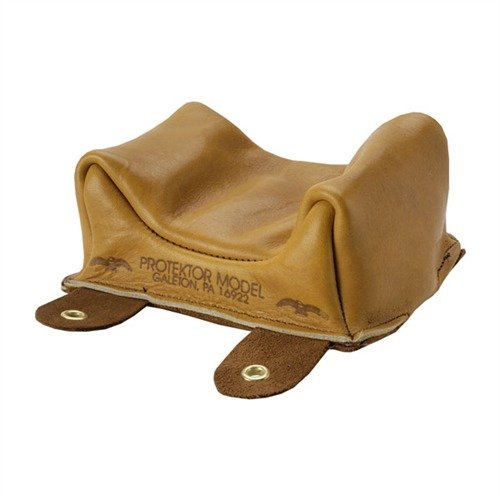 Experience superior stability with the NO. 9 Large Owl Ear Front Bag, crafted from smooth top grain leather, ensuring your rifle slides freely during recoil.