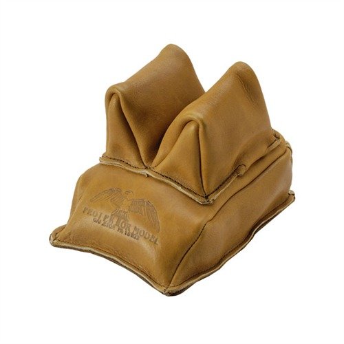 Experience superior stability with the RABBIT EAR REAR BAG, crafted from top grain leather, designed for smooth rifle movement and excellent grip during shooting.