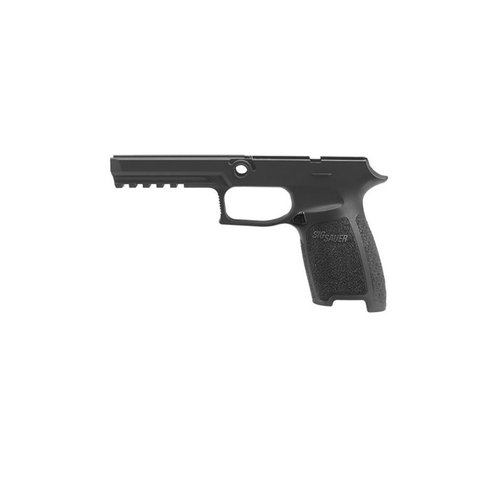 Upgrade your SIG P250 or P320 with this modular grip module, featuring genuine polymer for secure handling and easy installation for optimal performance.