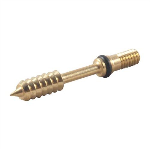 The ACCUPRO .243/.257 Caliber Pro Jag features a rubber O-Ring to protect your muzzle and a brass design for secure patch holding, ensuring efficient cleaning.