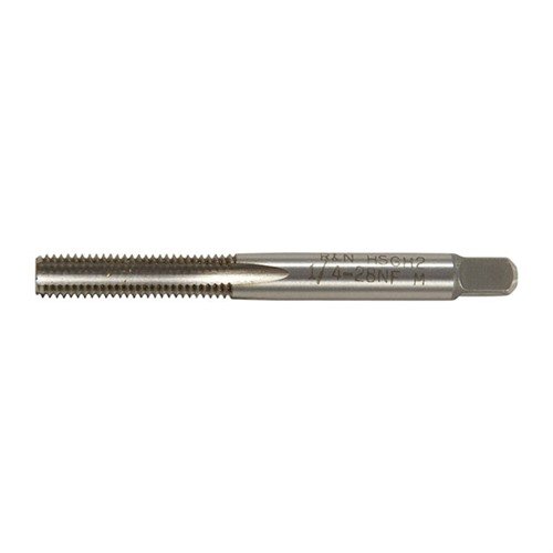 Reiff & Nestor Steel Taps ensure precise, durable threading for firearm components, crafted from high-speed steel for reliable performance in various applications.