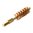 SINCLAIR INTERNATIONAL BRONZE BORE BRUSH, 357 CALIBER, 8-32M