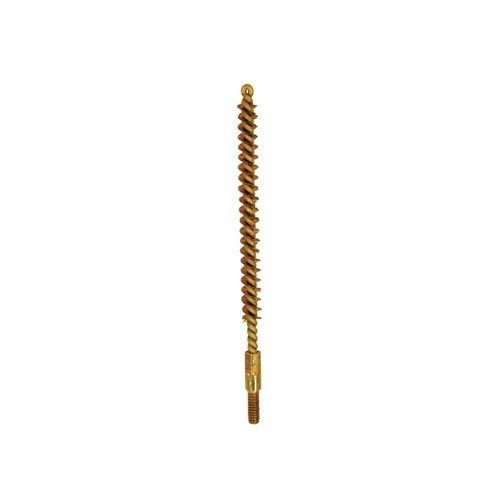 The Sinclair International Bronze Bore Brush, 22 Caliber, 8-32M is oversized for a proper fit, ensuring effective barrel scrubbing with its durable closed loop design.